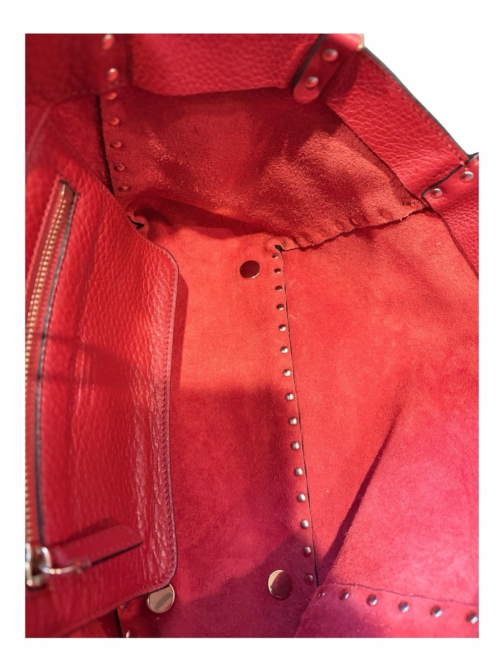 Valentino Garavani Rockstud Two Way – ORO Red Colorway – With Accessory Set - Picture 12 of 13